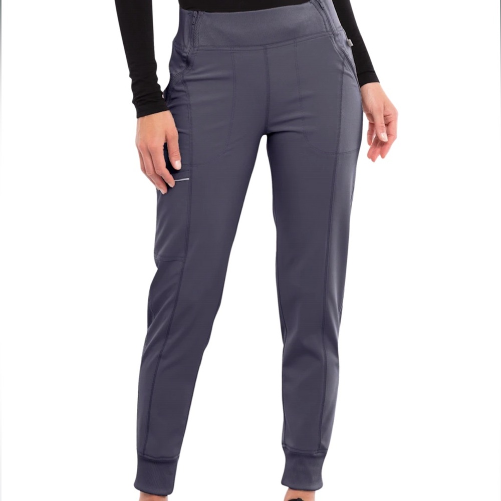 Cherokee Infinity Elastic Waist Scrub Jogger Pants